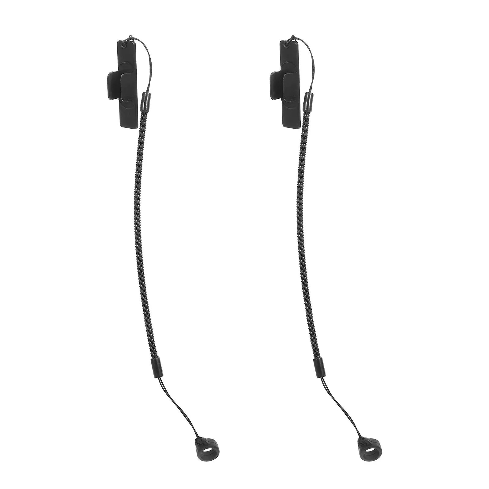 

2pcs Retractable Pen Lanyard 60Cm Coiled Elastic Strap For Tablet Stylus Touchscreen Anti-Lost Solution Office Bank Desk