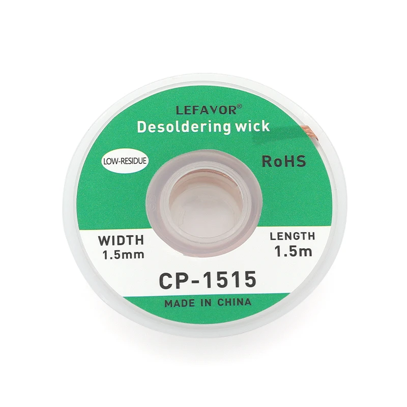 1/5/10Pcs Original High-Quality Tin Absorbing Wire with Braided Copper CP Series for Electronics - Various Sizes