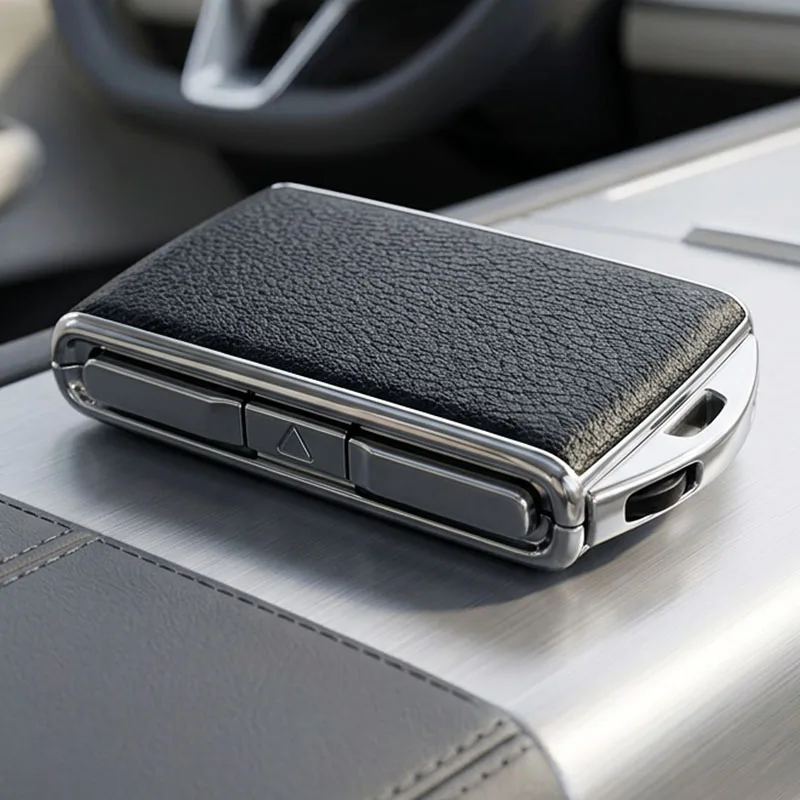 Image of Neue Modische Zinklegierung Autoschlüssel-Hülle Ersatz-Schutzgehäuse für Volvo S60 S90 XC40 XC60 XC90 V60 V90 für Polestar 1 2 3