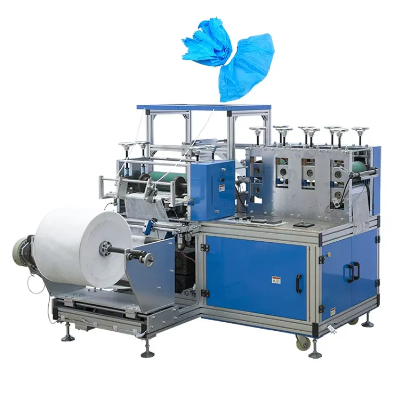 Automatic Disposable PE Shoe Cover Making Machine Non-woven   Machines