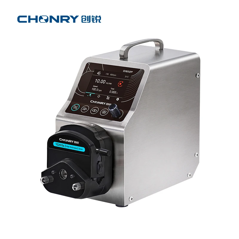 

CHONRY 0I602P Лабораторный перистальтовый насос с регулируемой скоростью 110 В/220 В Производитель перекачки шоколадной жидкости