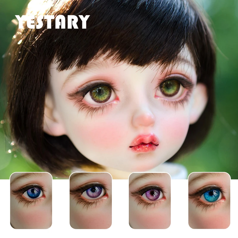 

YESTARY BJD Doll Accessories Eyes For Toys 12MM 14MM 16MM 18MM 3D Fashion Doll Toy DIY Handmade Plaster Eyes Toys For Girls Gift