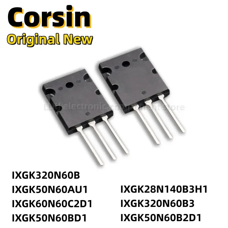 1pcs IXGK320N60B IXGK50N60AU1 IXGK60N60C2D1 IXGK50N60BD1 IXGK28N140B3H1 IXGK320N60B3 IXGK50N60B2D1 TO3PL MOS FET TO-3PL/