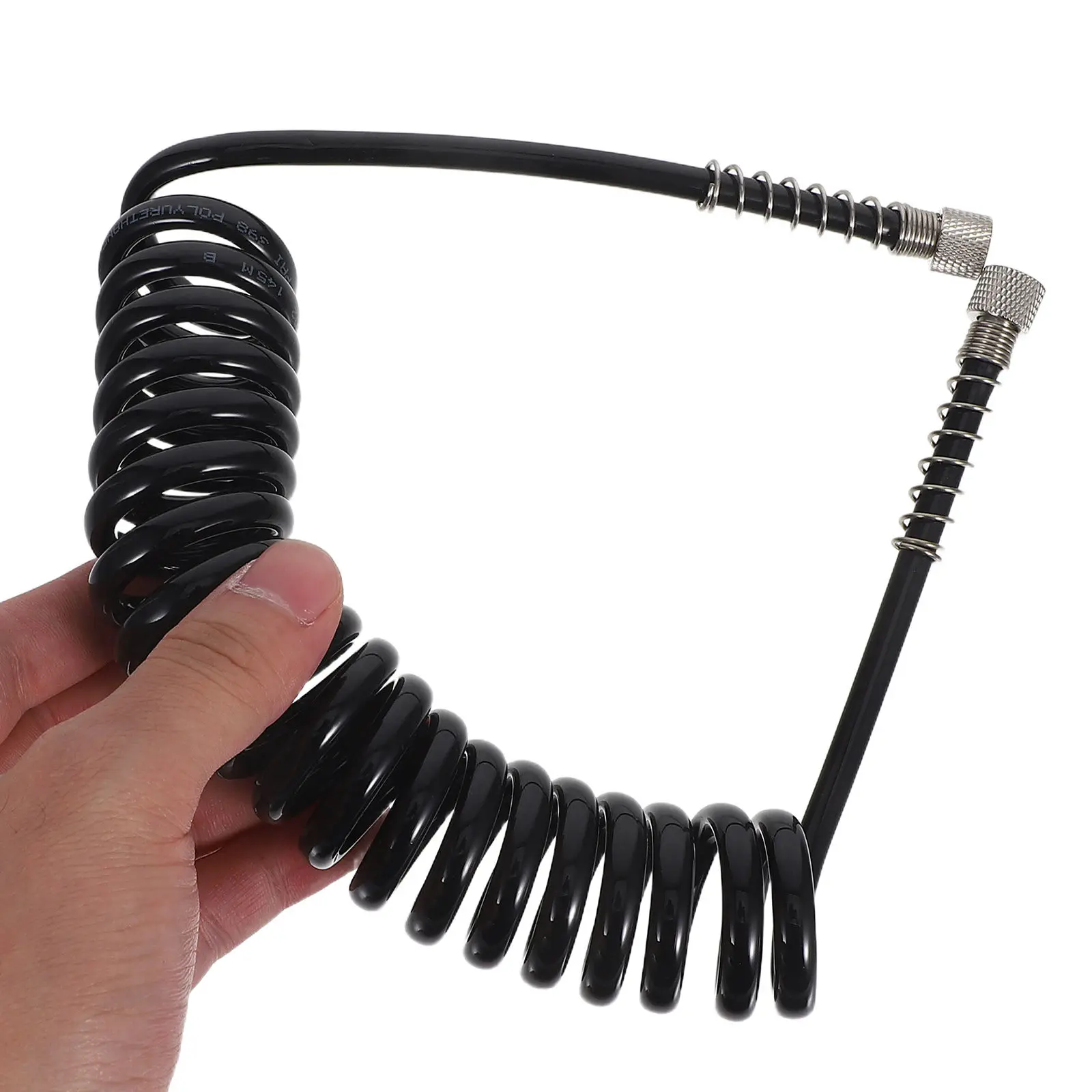 Replacement Device Spring Hose Coiled Flexible Tube for Facial Suction Machine Deep Pore Cleaning Beauty Machine