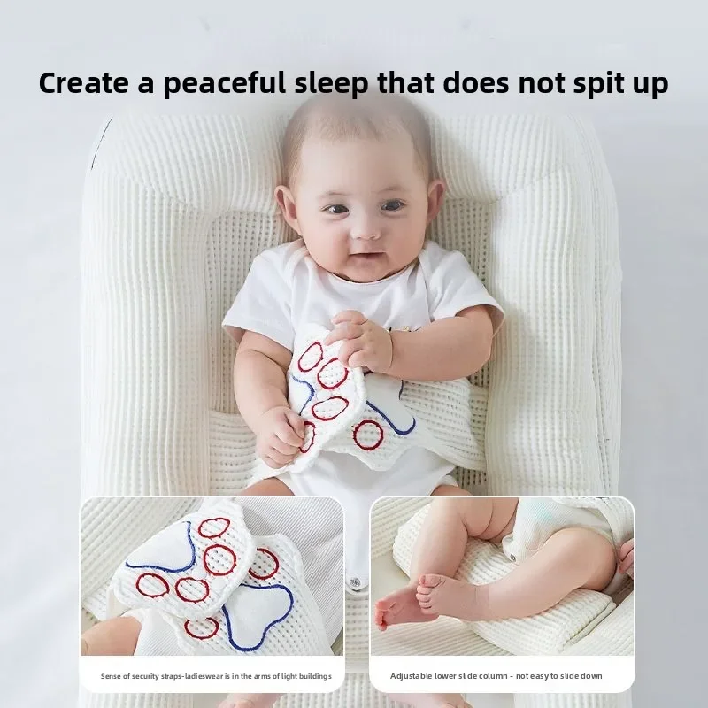 

Детская кроватка-кроватка для новорожденных 0-12 месяцев, противоударная спальная кроватка, портативная детская кроватка, безопасная удобная со спальная кроватка