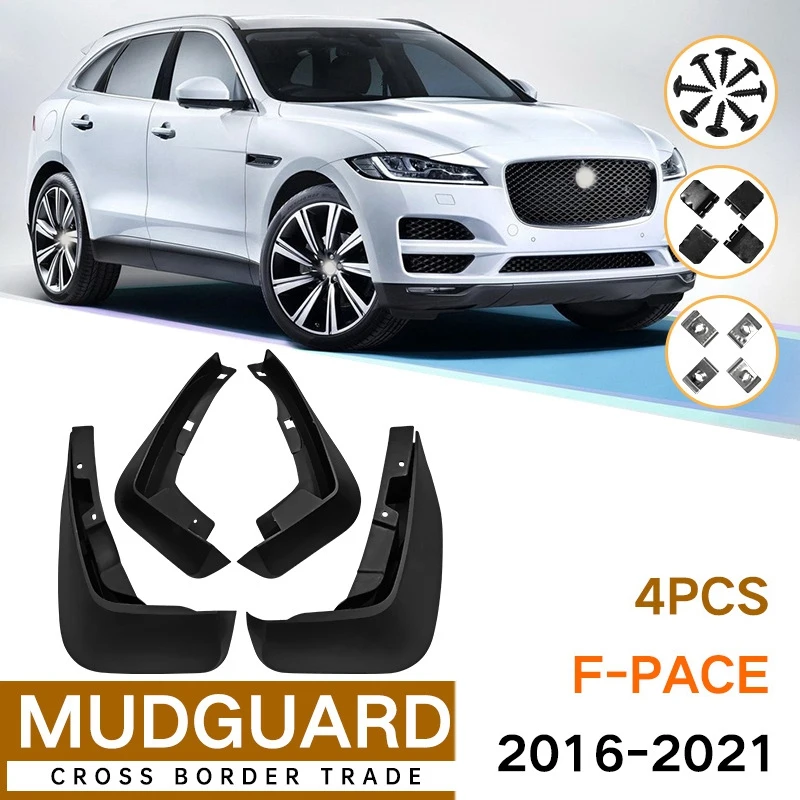 

Брызговики для JAGUAR F-PACE FPACE 2013-2021, брызговики, брызговики, аксессуары