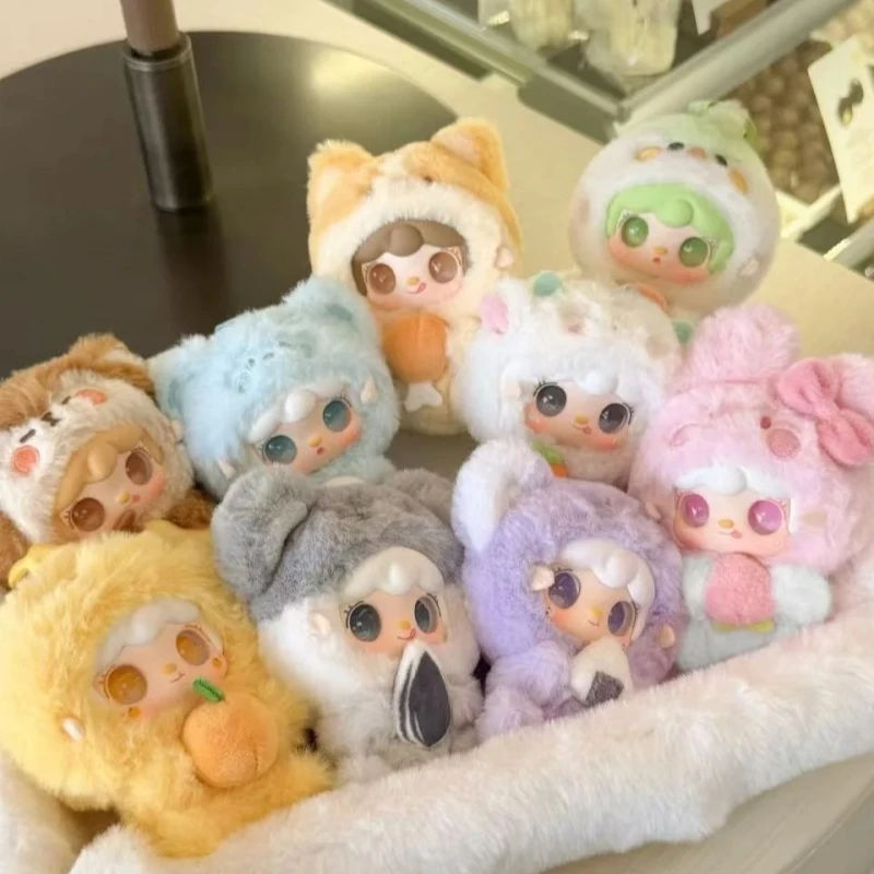 

Presale Yooki V10 Hug Food Shop Plush Blind Box Mini Mystery Box Bag Pendant Doll Anime Figures Decorative Collection Gift Toys