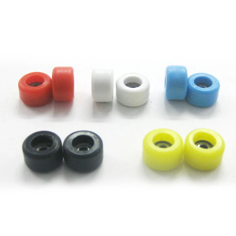 4Pcs/Set New Urethane CNC Bearing Wheel For Wooden Fingerboard High Quality Wheels Arrivals Professional PU+Metal