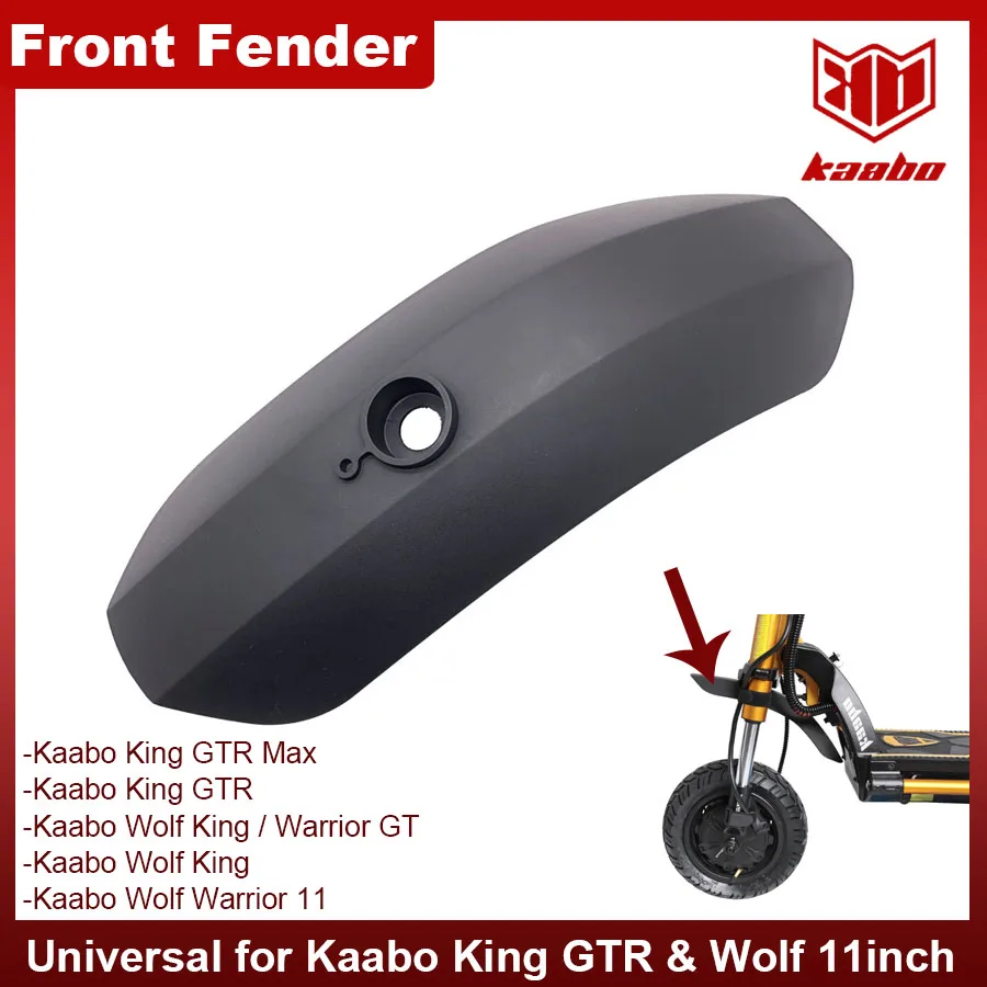

Оригинальное переднее крыло-брызговик для электросамокатов Kaabo Wolf Warrior King GT GTR Max 11 и 12 дюймов, оригинальные запчасти и аксессуары