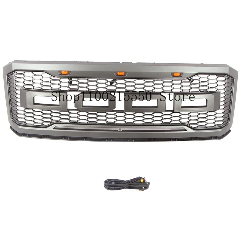 grille front bumper modification grill accessories with lights Fit for IT FORD EXPEDITION 2007-2014 grill 2008 2009 EXPEDITION