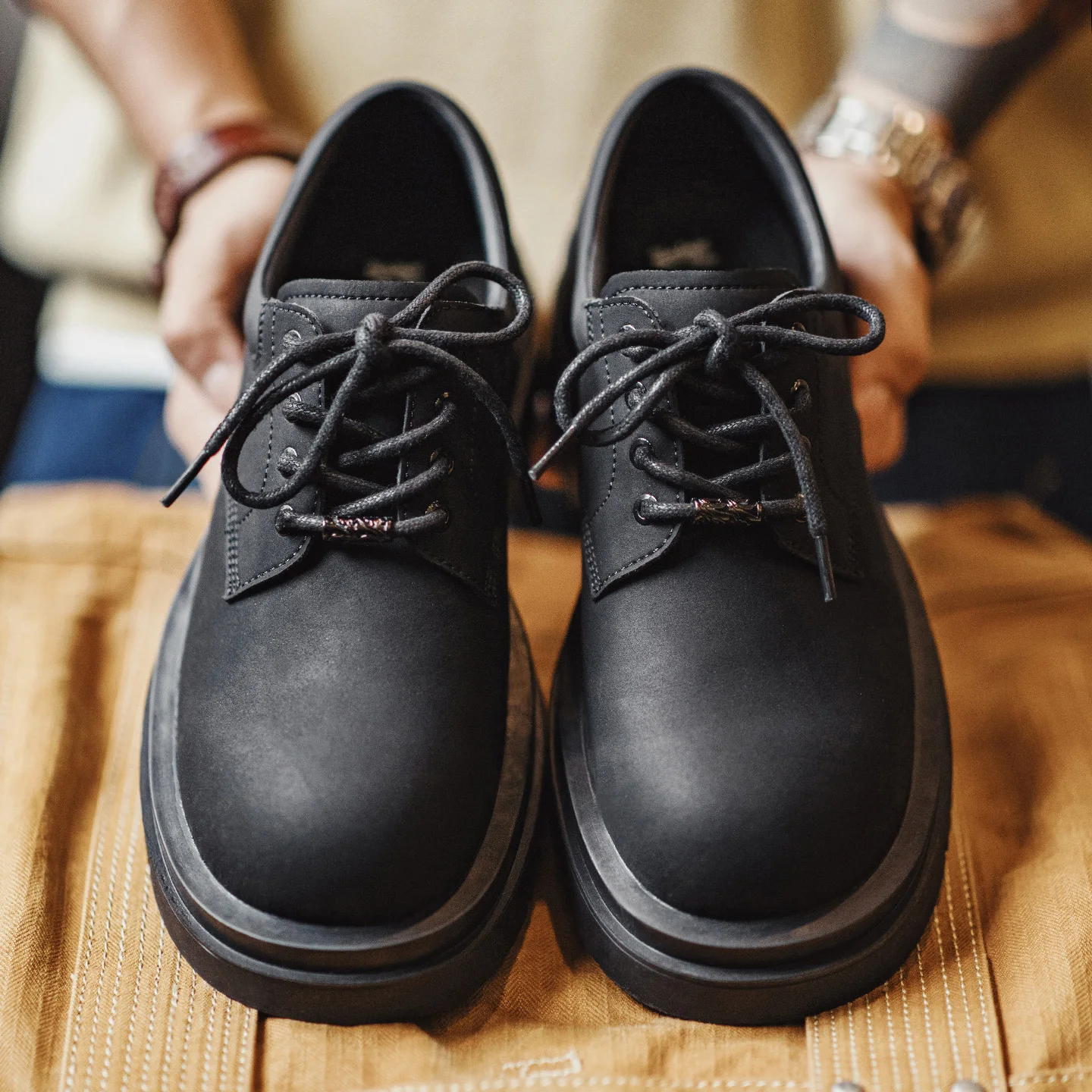scarpe-derby-da-uomo-maden-nere-opache-retro-con-suola-spessa-rialzate-stringate-basse-stile-casual-e-formale-ideali-per-il-lavoro-e-il-pendolarismo