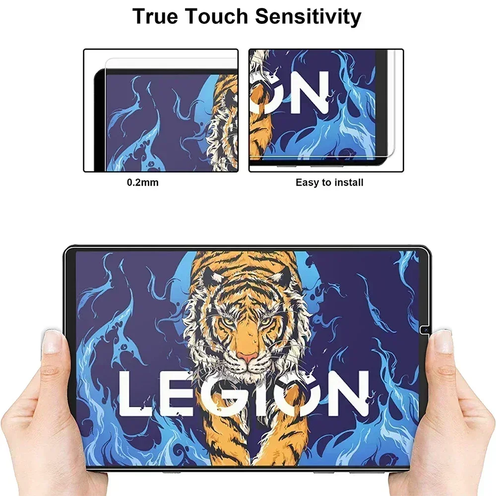 ป้องกันหน้าจอสําหรับ Lenovo Legion Y700 8.8 นิ้วแท็บเล็ตป้องกัน TB-9707F Anti Scratch Anti ลายนิ้วมือ HD กระจกนิรภัยฟิล์ม