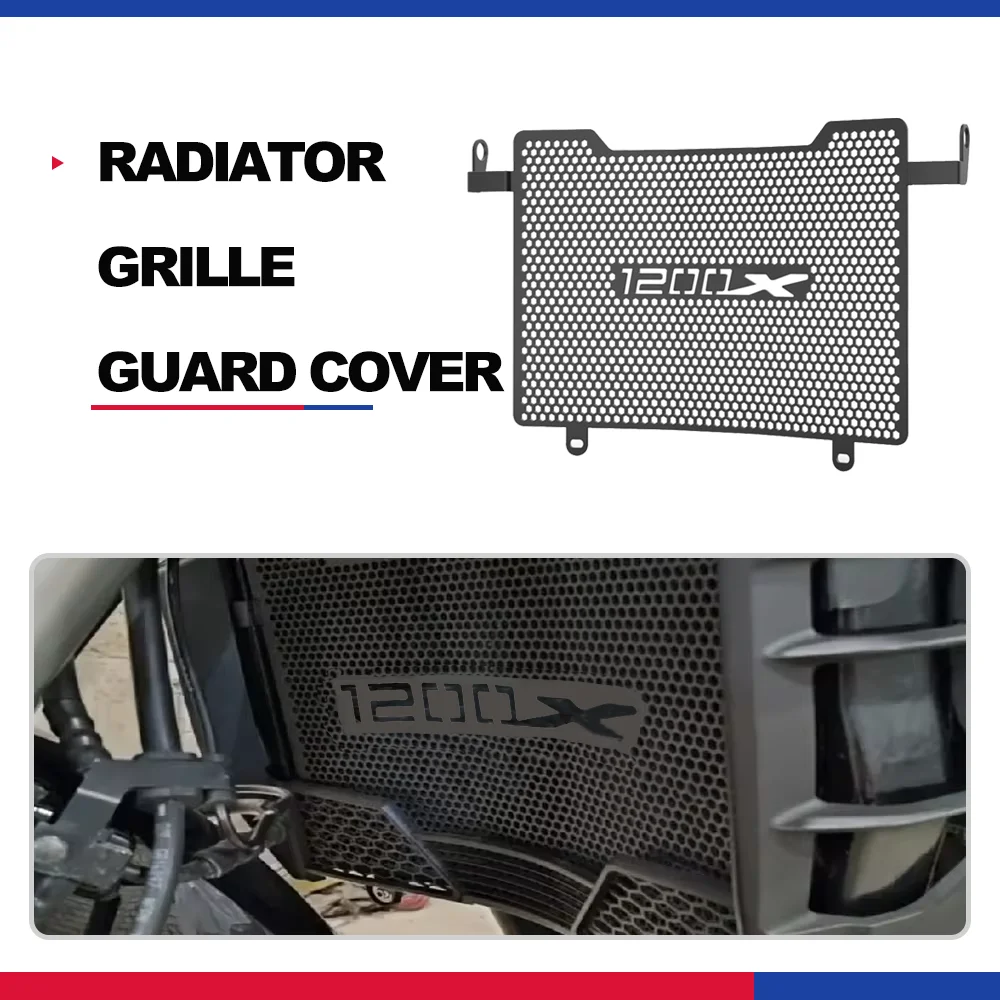 

Radiator Grille Grill Guard Protector Cover For HONDA VFR1200X CROSSTOURER 1200 2012 2013 2014 2015 2016 2017 2018 2019 2020