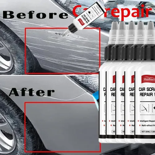 Imagen 1 del producto Removedor de arañazos de coche para pintura corporal de automóviles, cuidado de arañazos, cuidado de coche, pasta compuesta de pulido y pulido, reparación de pintura de coche