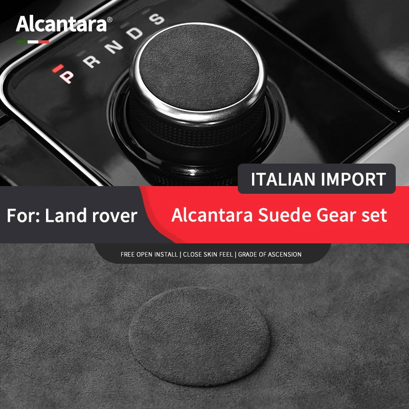 

Alcantara Suede Car Gear Lever Shift Protection Cove For land rover Range Rover Velar Shift Sleeve Sticker Car Accessories