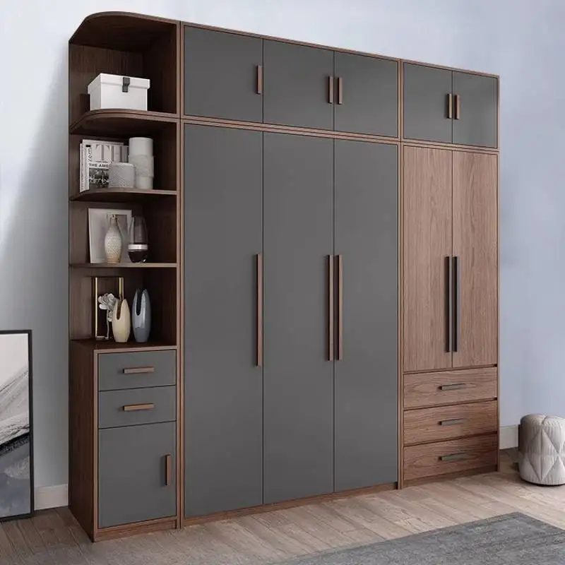 Роскошные большие шкафы для комнаты для взрослых, длинные гардеробные шкафы для хранения одежды, высокая мебель Armario De Ropa для дома