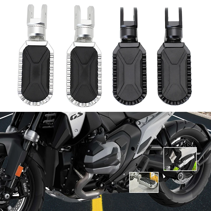 

2025 Front&Rear Rotatable Adjustable Footpegs Foot Rest Footrest Foot Pegs For BMW R1300GS R1300 GS R 1300 GS ADV ADVENTURE 2024
