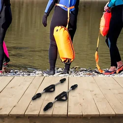 2PCS Spring Fin Straps XS-L Stainless Steel Spring Fin Straps Non-Slip Fin Straps Fin Flippers Strap For Scuba Diving Snorkeling
