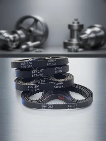 HTD 2M Rubber Timing Belt Length 118 120 126 130 136 140 142 150 156 162 164mm Width 4/5/6mm Vacuum cleaner 2M Drive Belt 2M-142