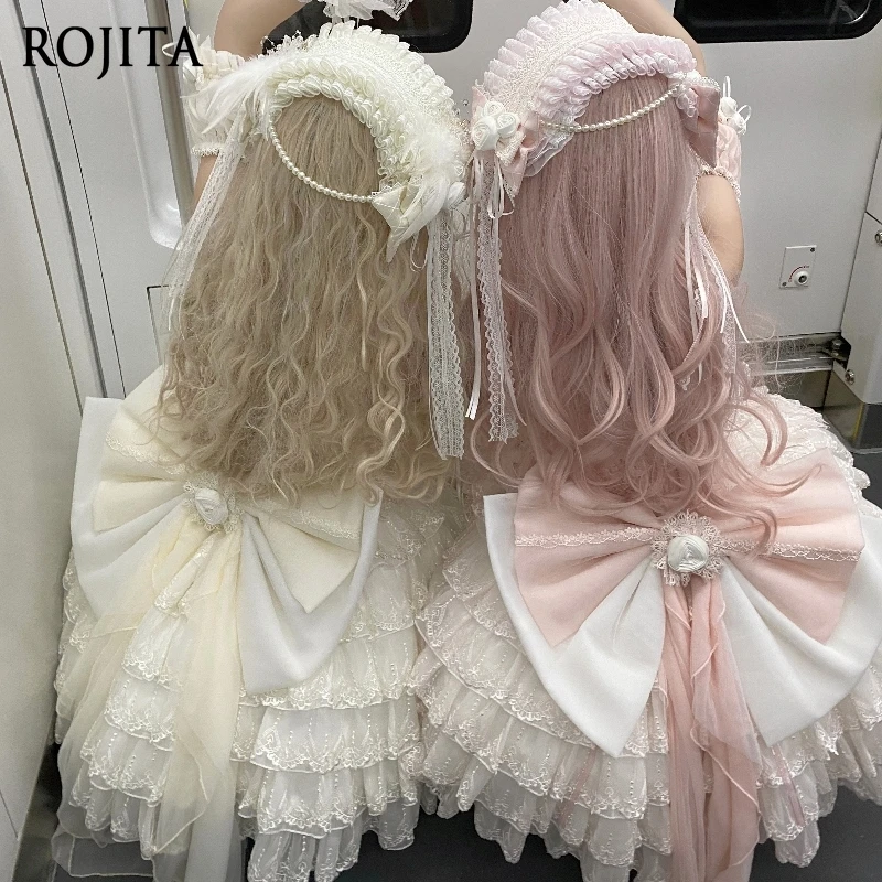 ピンクドレス-2025-新作-バレエ風-ロリータ-サマードレス-プリンセスドレス-無地-ケーキドレス-レディース-ナチュラルカラー-jsk