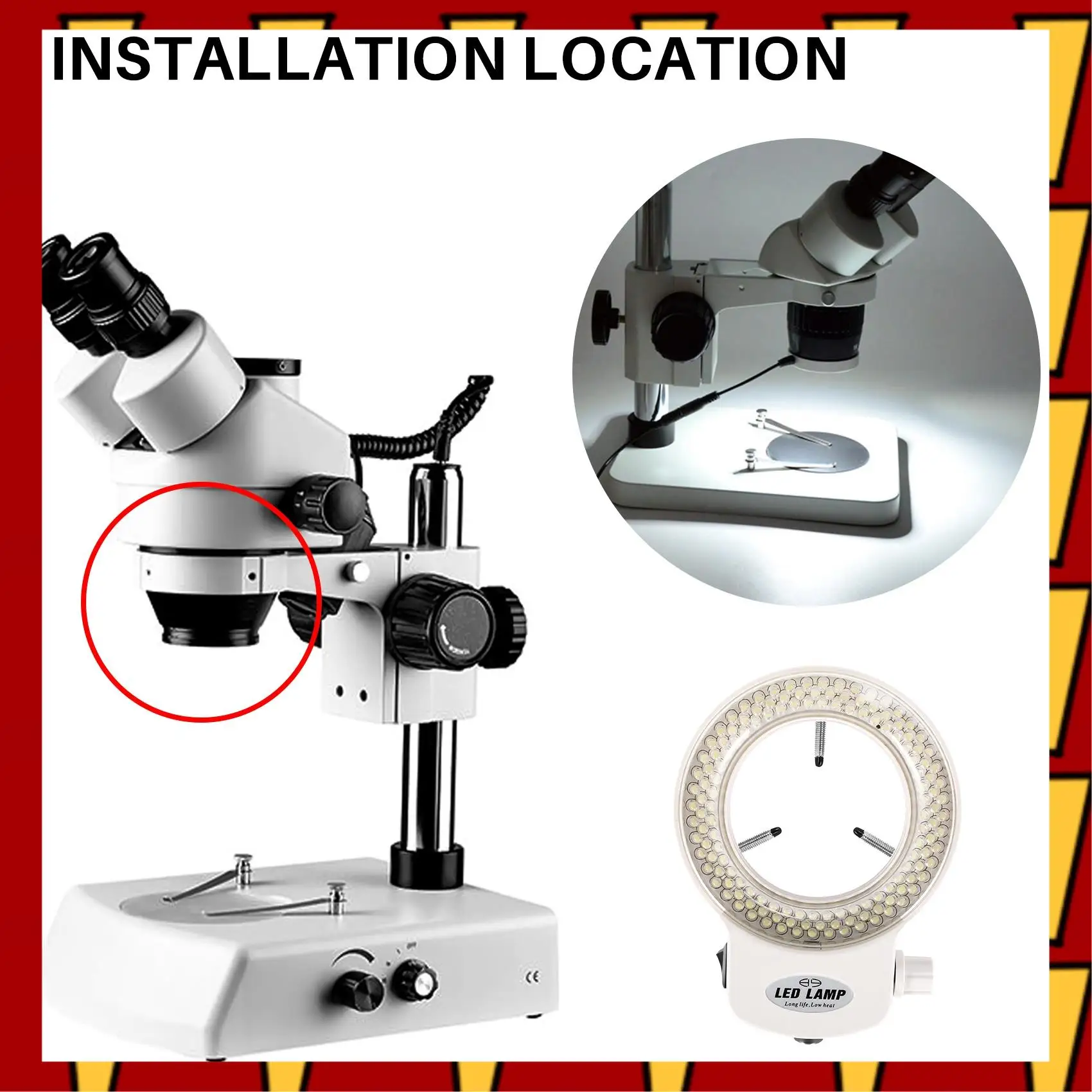 

ABNP 144 светодиода кольцевой светильник кольцевой светильник для мини-лампы 6000K 0-100% регулируемый белый