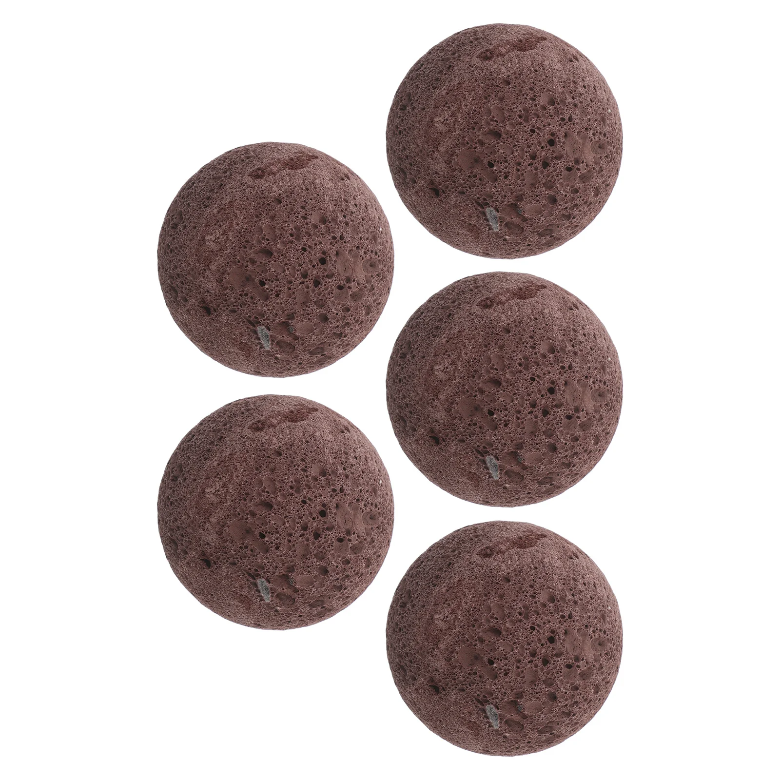 

5Pcs Natural Sauna Rocks Volcanic Stones Heat Resistant Multiporous Texture Ideal for Indoor Outdoor Sauna Heater Replacement