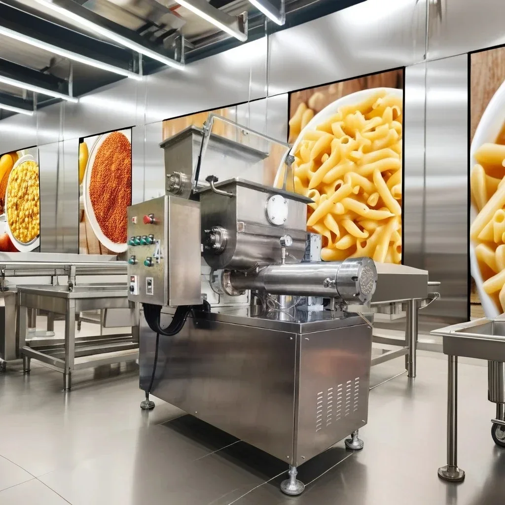 Máquina de Pasta Industrial totalmente automática 2025 para uso doméstico, olla de vapor eléctrica para masa y fideos para harinas