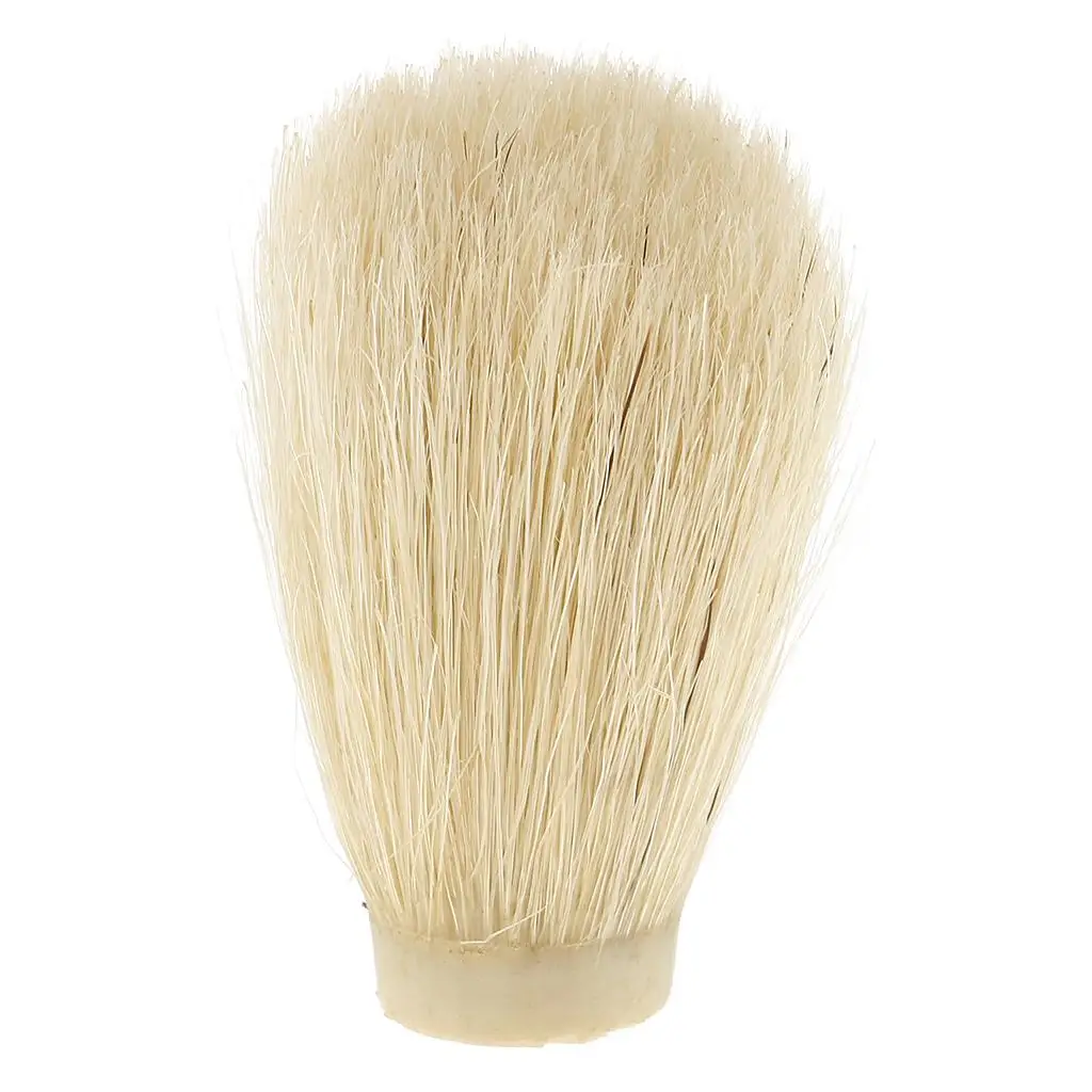 MagiDeal-barba de afeitar para hombres, cepillo de afeitar, cabezal de repuesto, tamaño de nudo, herramienta de afeitadora húmeda, salón de barbería, limpieza Facial de barba