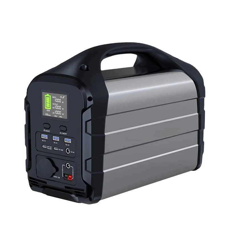 110V 500W 700W 800W 1500W Lithium Battery Portable Solar Generator for Outdoors Camping Travel Hunting Emergency