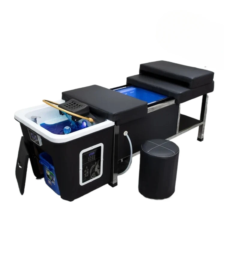 

The storage head treatment bed does not require a constant temperature water circulation connected to the sewer.