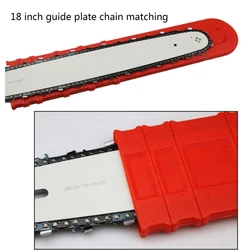 Chainsaw Bar Protective Cover Scabbard Guard Blade Cover 12