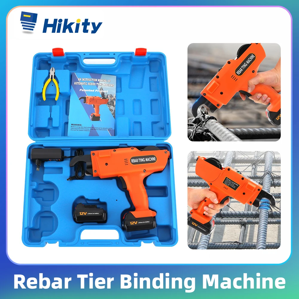 Stahlwille Hikity Automatic Rebar Tier Binding Machine 12V Handheld Cordless