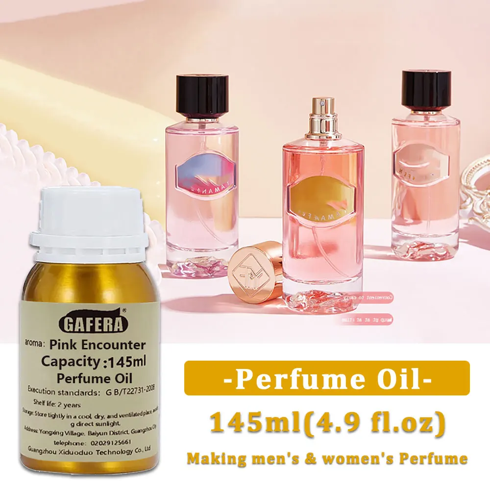 GAFERA 145ml Aceite de Perfume Black Opium Aroma Floral Dulce, Aceite Esencial para Perfume DIY para Mujer, Fragancia de Marca Hecha a Mano y Autoajustable