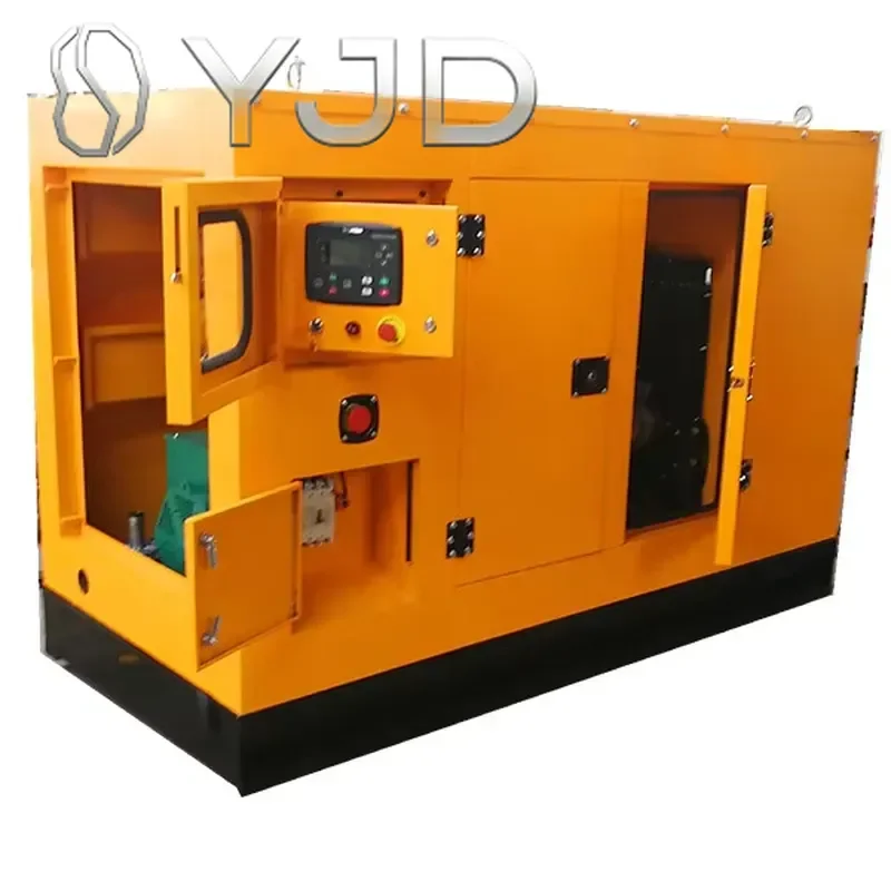 YJD Biogas Engine Electric Generator Set Price 10kw 20kW 50kw 100kW 200kW 1mW for Bio Gas Power Plant Generation
