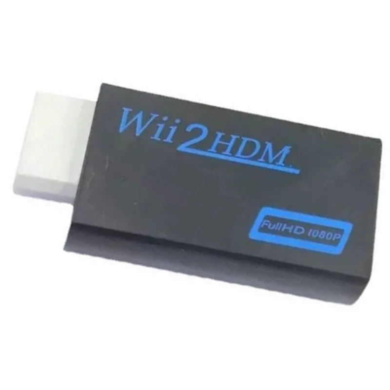 【2025 NEWLY】-Compatible Adapter Converter Support Full HD Wii To For PC HDTV Monitor Audio