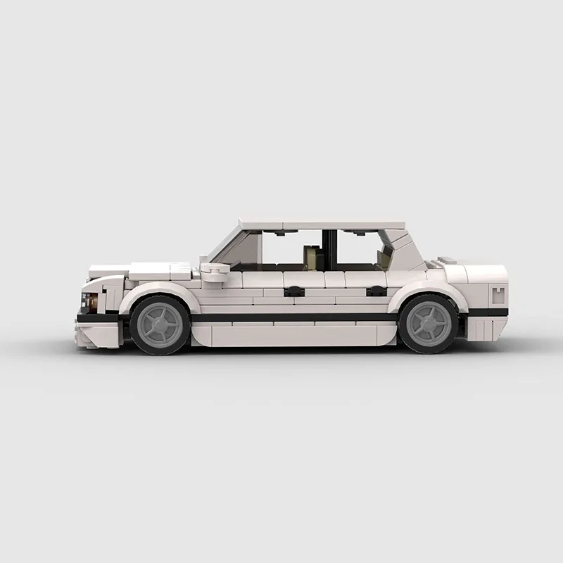 Compatible with Lego small particles children's toy car racing model MOC building block DIY foreign trade cross-border wholesale