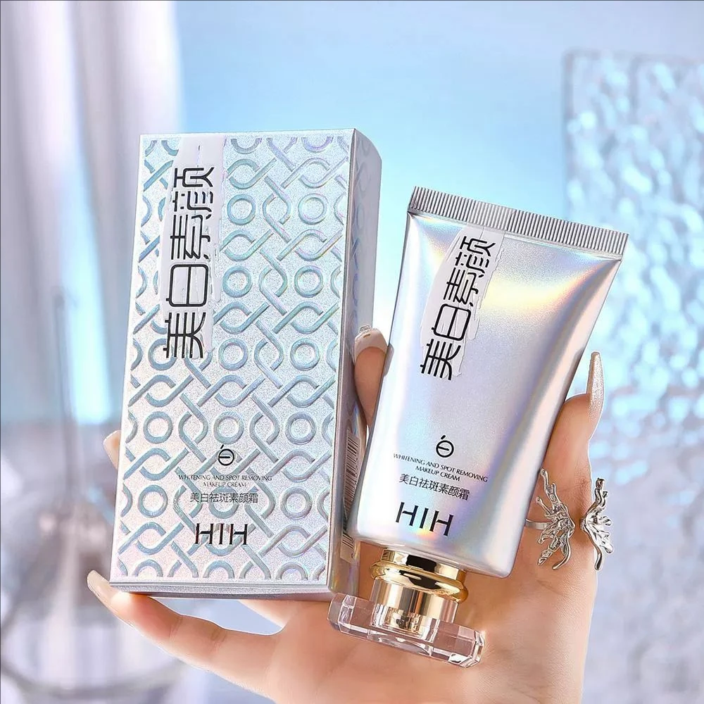 Tone-Up Cream Makeup Primer Brightening Concealer Waterproof Anti-sweat Deep Moisturizing Even Skin Tone Women Makeup Primer