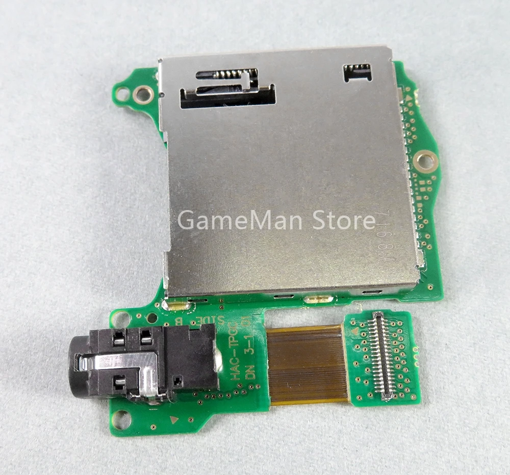 10 stücke OEM Neue Für Nintendo Schalter V 1,0 V 2,0 Konsole Gamepad Universal Game Card Slot Sockel Motherboard Kopfhörer headset Port
