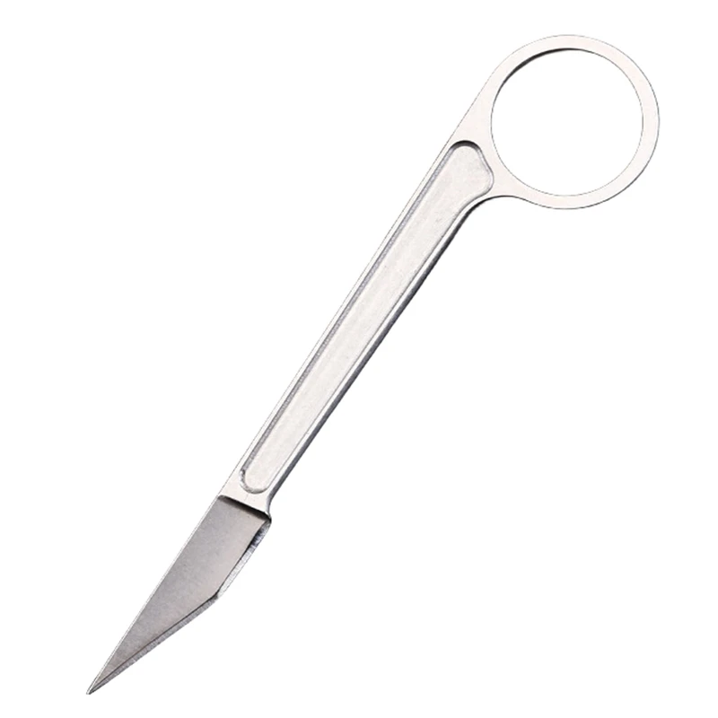 CEA Outdoor Mini Neck Knife With K Keychain Tactical Survival Pokcet Knives Camping Rescue Tool