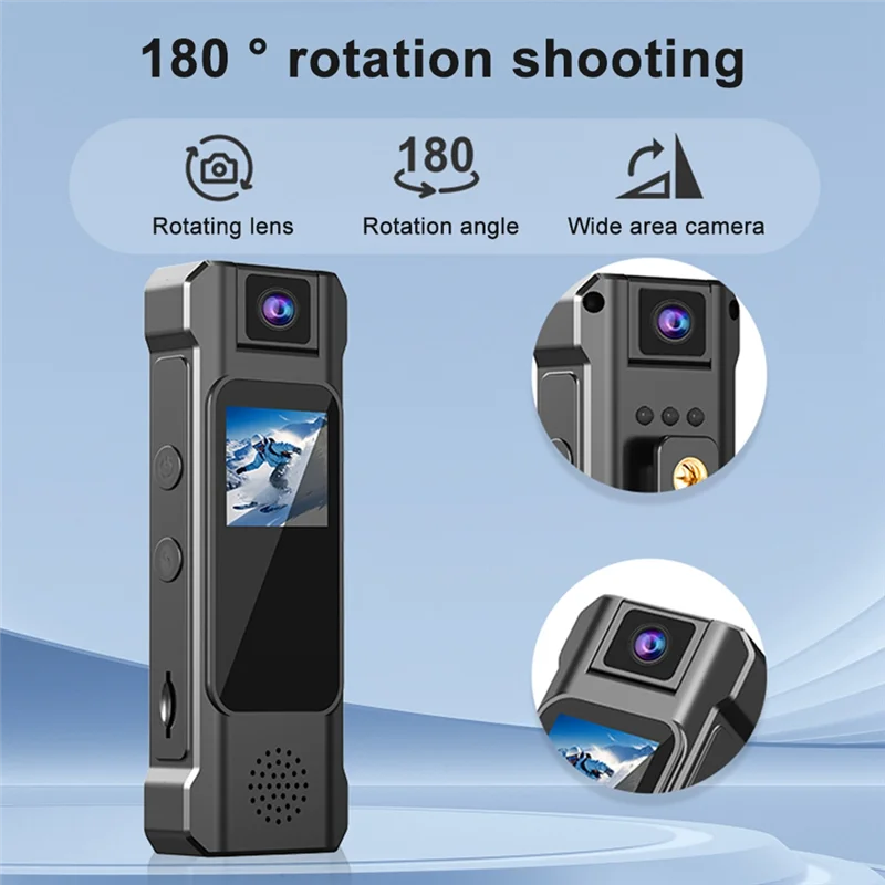 【BUY NOW】Portable 2K HD Mini Wifi Camera Bodycam Digital Video Recorder Infrared Night Vision DVR Bike Camcorder