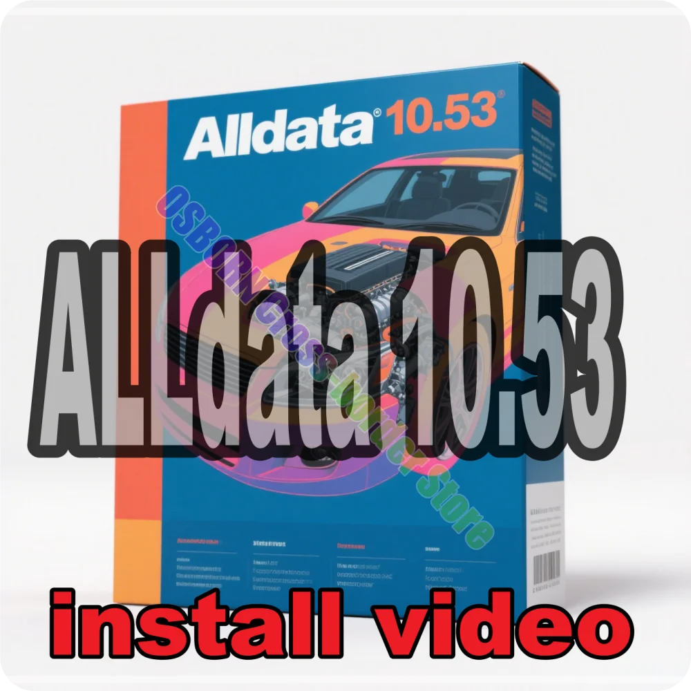 

2025 Newest Alldata 10.53 Repair auto repair software 10.53v All data car software with tech support for cars and trucks video