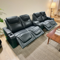 Luxury Modern Home Cinema Recliner Armchair Modern Theater Furniture for VIP Home Office Basement Living Room Villa