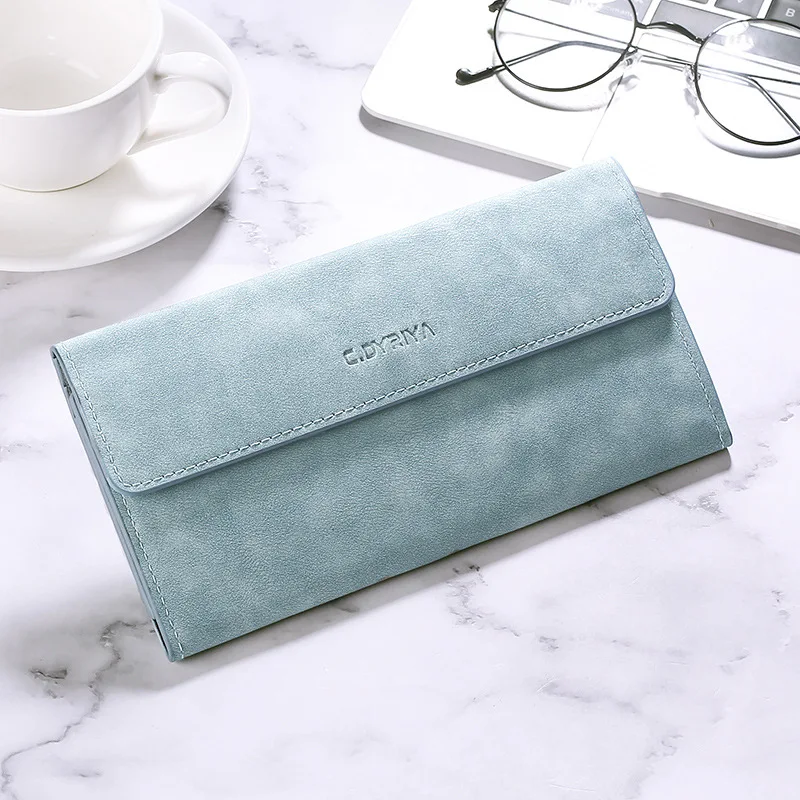 Man long wallet screens more frivolous high-capacity integrated multi-functional hand soft wallet