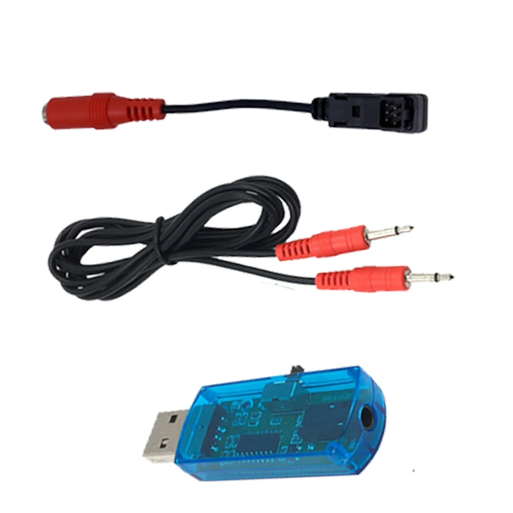 1pcs 8IN1 8 in 1 USB Flight Simulator Computer Flight Simulator For XTR5 FMS G4 FPV Airplane Helicopter Controller