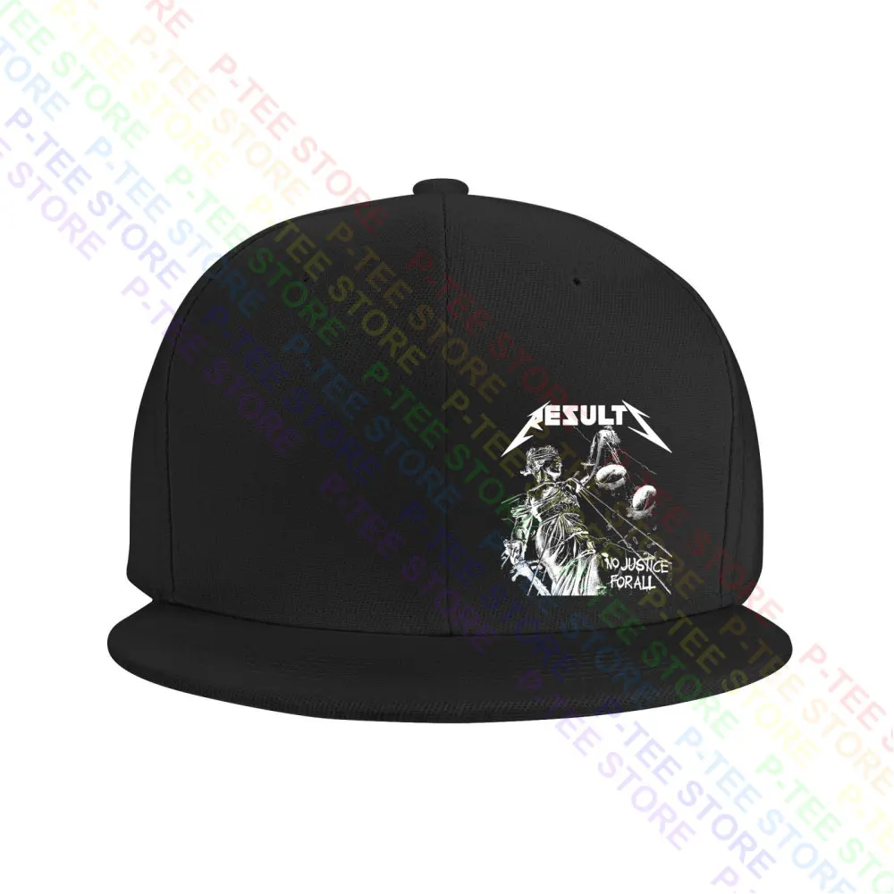 Results Band No Justice Rock Music Baseball Cap Snapback Caps Knitted Bucket Hat