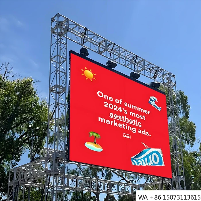 

P2.604/P2.976 LED Rental Screen 500x500mm for Outdoor Concert Stage Lighting Wall Events