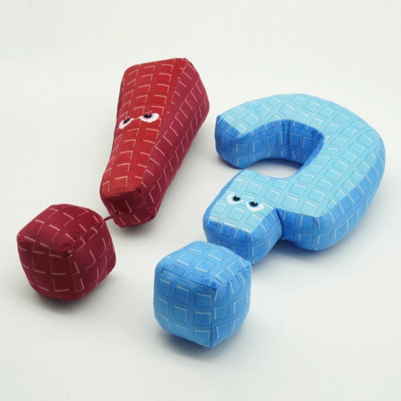 

steal a brainrot Plush Toy Cartoon Treasuring U Question exclamation mark Stuffed Doll Plushie Figure Birthday Christmas Gifts