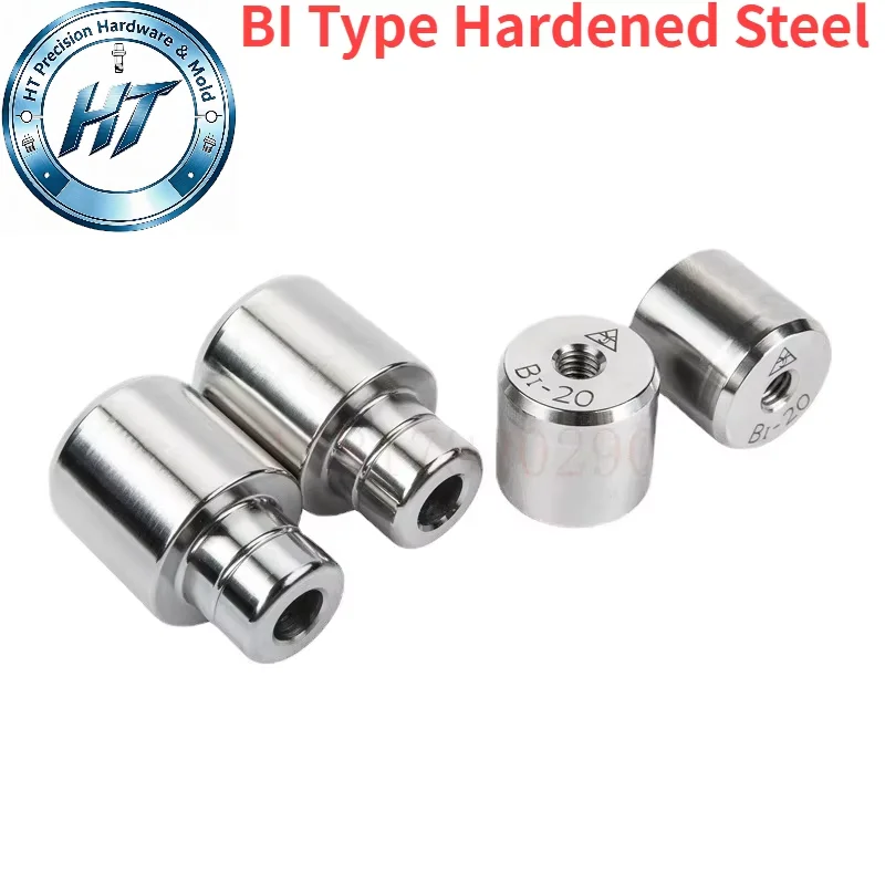 2PCS BI Type Hardened Steel HRC50-55 Precision Tapered Interlocks Round Locating Units for Plastic Injection Mold