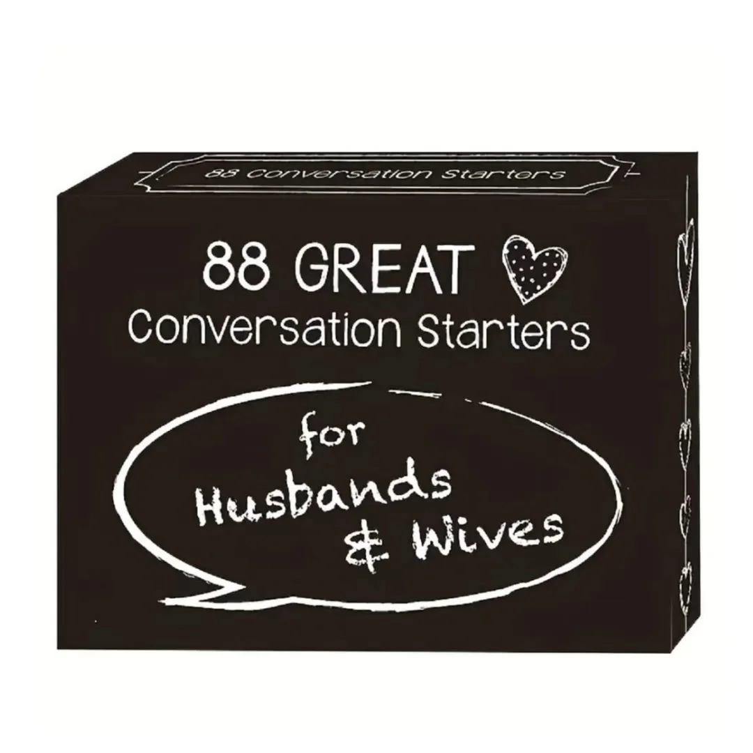 《88 Exclusive Fun Chatting Topics for Couples (Emotional Interaction Card Game)》Card Game, Board Game, Ideal Game for Parties, Gift