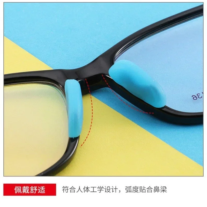 안경코받침 Silicone Nose Pads for Glasses Anti-slip  Push on Nose Pads Repair Tool Eyeglass Sunglasses Eyewear Accessories 안경 코패드